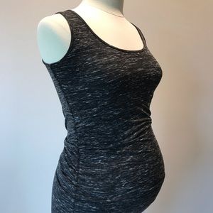Ingrid & Isabel Maternity pleated tank dress
